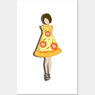 When my stylist uses Pizza as her inspiration Posters and Art